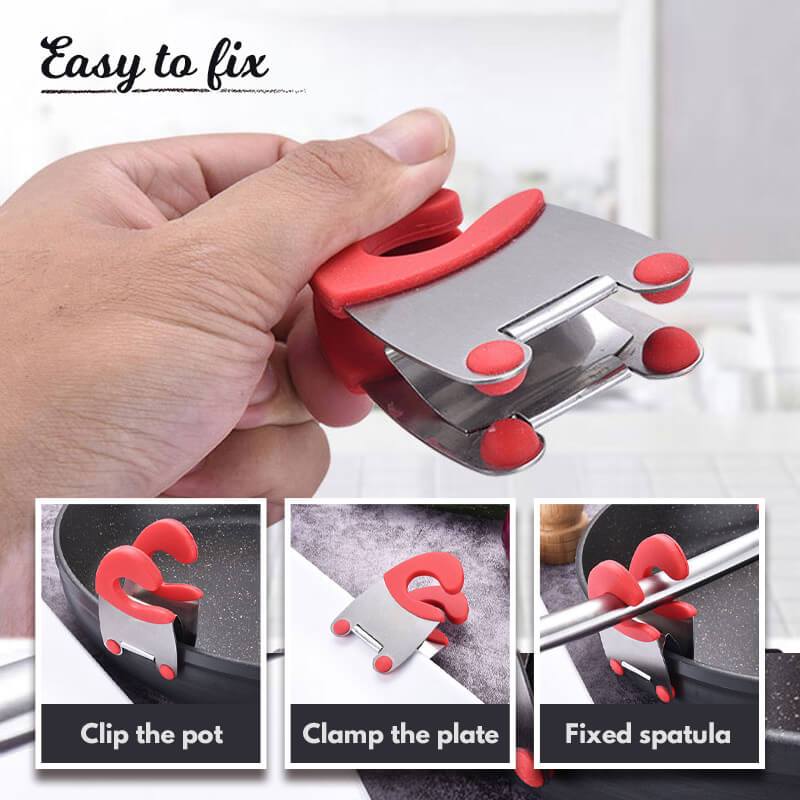 🔥Hot Sell🔥 Cookware Side Clip Rest Holder