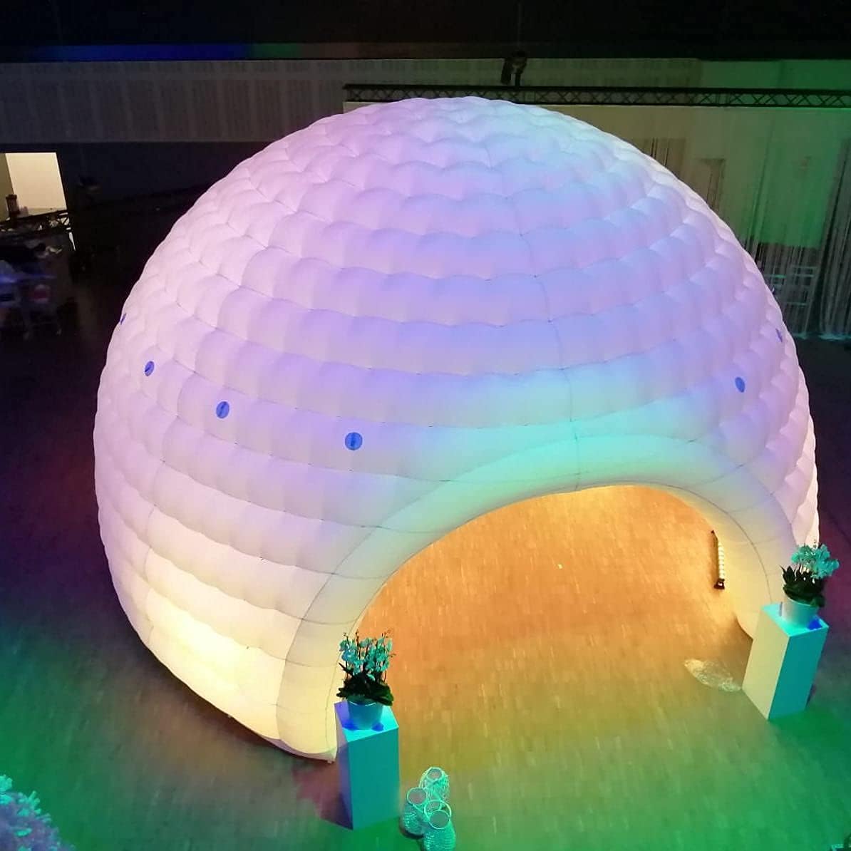 Inflatable Dome Marquee and Large Inflatable Igloo Dome Event Tent for Air Blowers