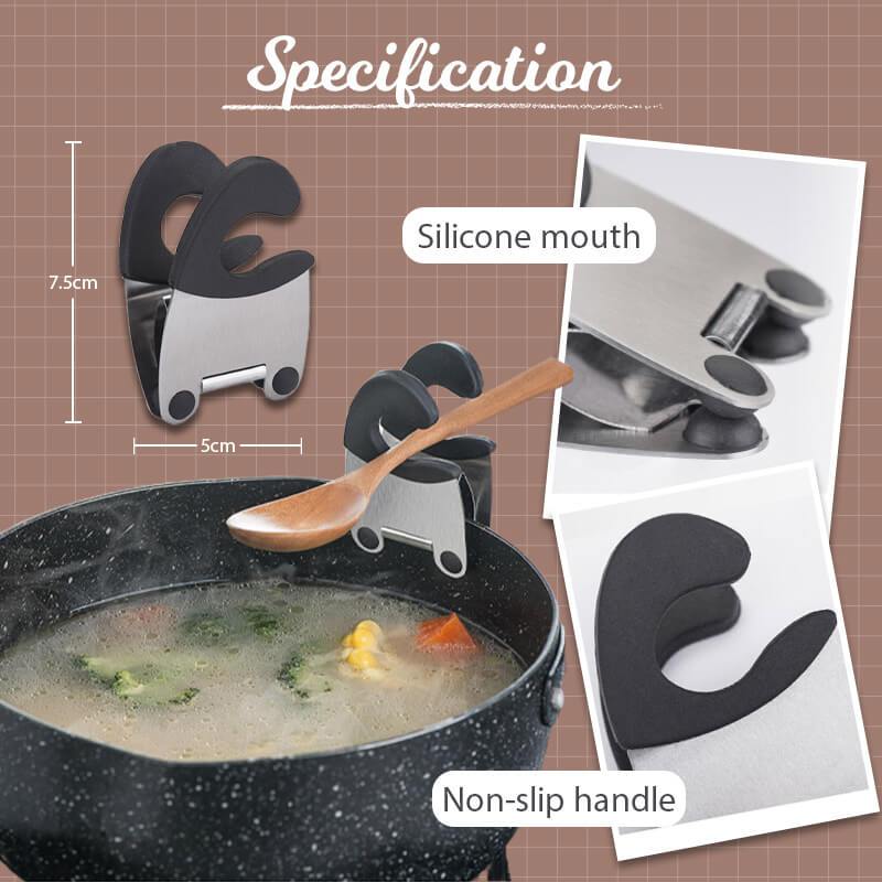 🔥Hot Sell🔥 Cookware Side Clip Rest Holder