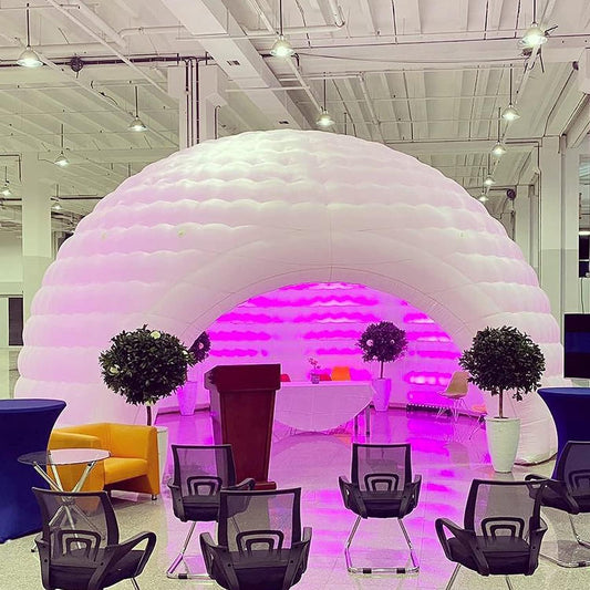Inflatable Dome Marquee and Large Inflatable Igloo Dome Event Tent for Air Blowers