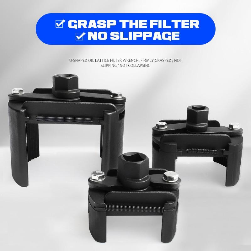 SHARPFEEL™ Adjustable Oil Filter Wrench