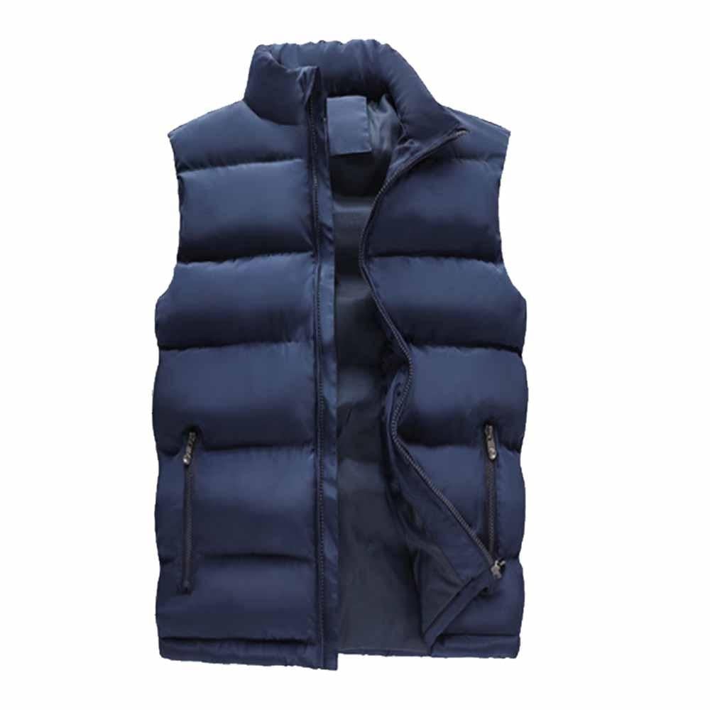 Winter warm vest down cotton jacket