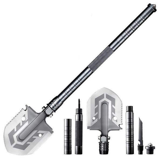 The Ultimate Survival Tool: 25-in-1 Folding Shovel