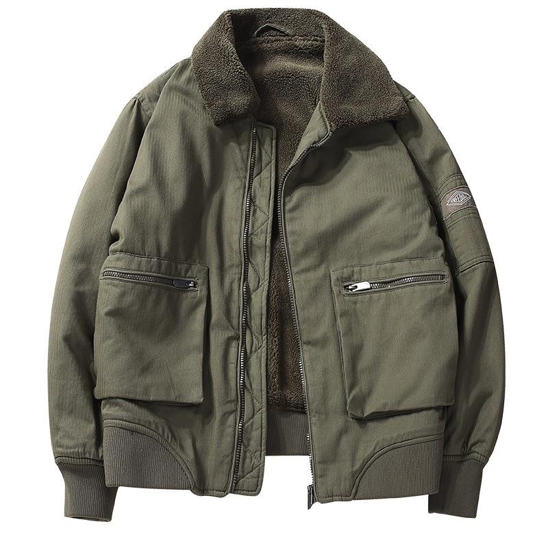 Warm Thick Fleece Parkas Jacket Coat