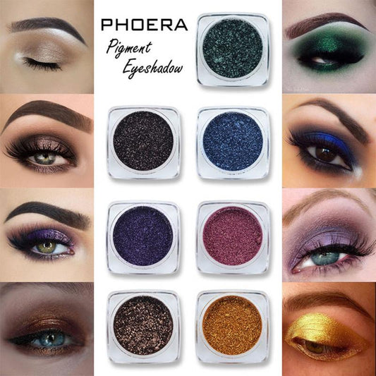 🔥12 Colors Shimmer Eye Shadow