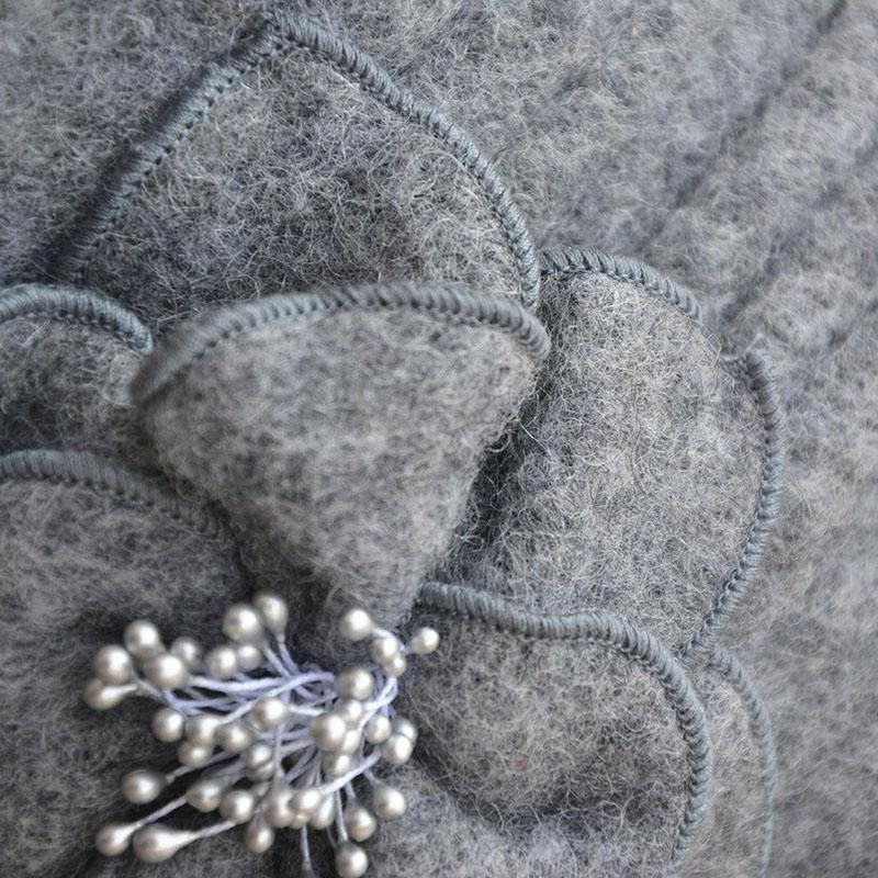 Womens Downton Abbey Style 1920s Wool Cloche Bucket Bonnie Hat Winter Cap