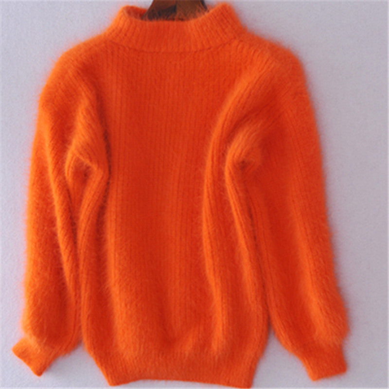 🔥Mink Velvet Loose Solid Color Knit Sweater🔥SALE 50% OFF🔥