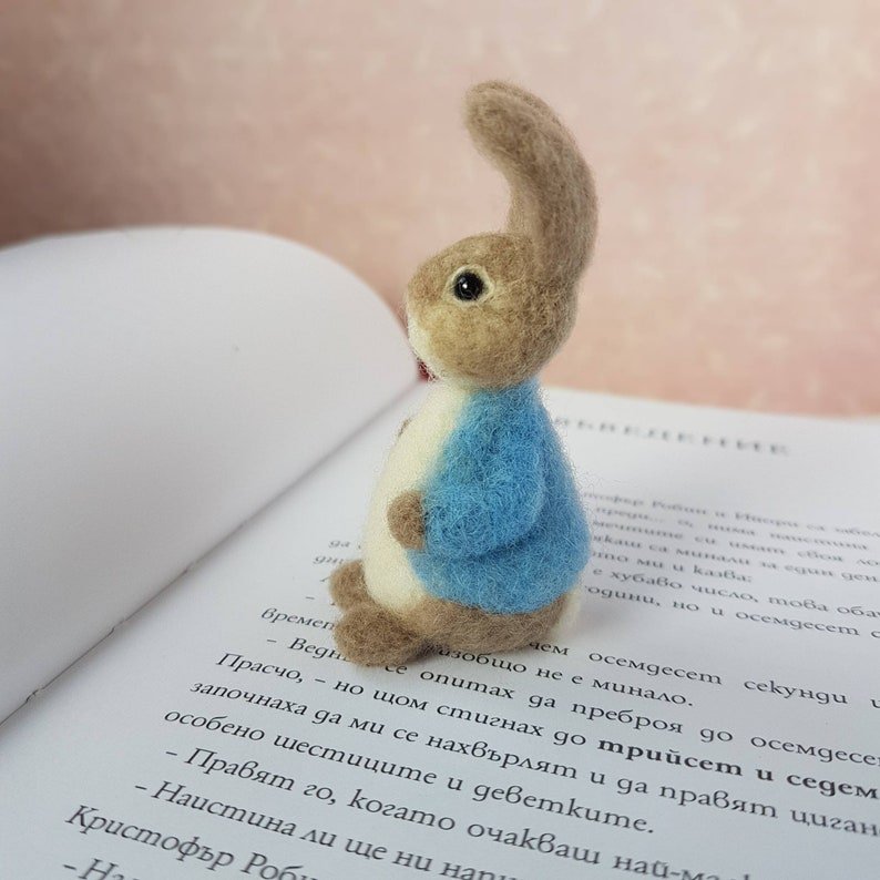 🐇Needle felted bunny, Easter Decor,💖Rabbit lover gift🎁