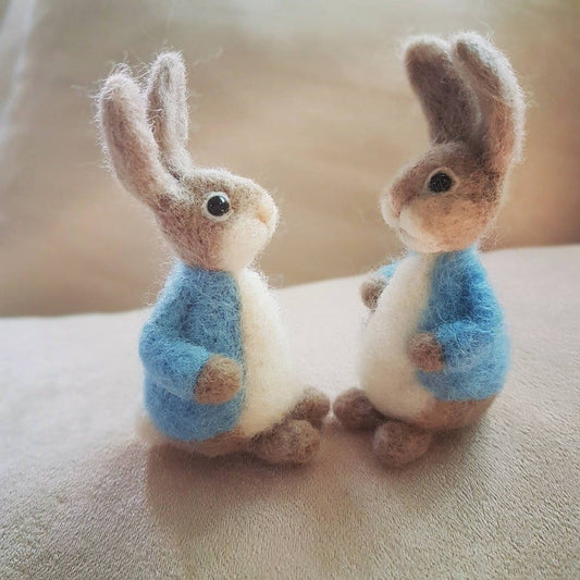 🐇Needle felted bunny, Easter Decor,💖Rabbit lover gift🎁