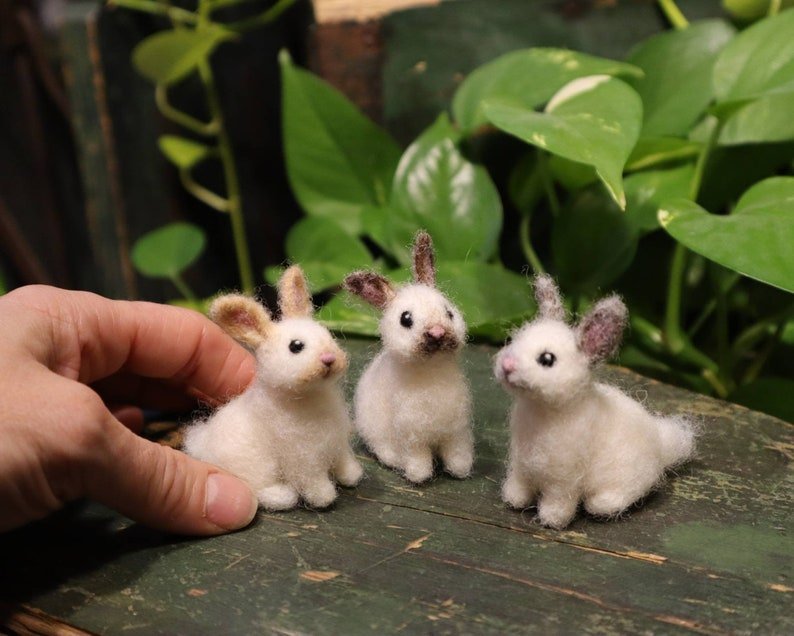 🐇Needle Felted Baby Bunny(🎁Easter Hot Sale- 45%OFF🎁)
