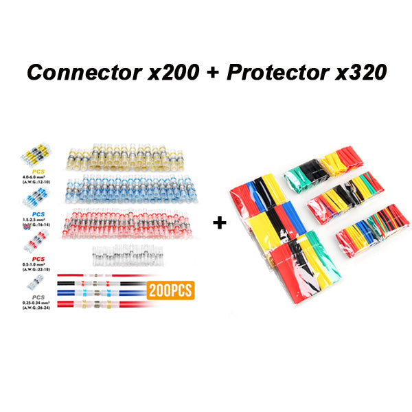 [$25.99=200pcs!!] Solder Seal Wire Connectors